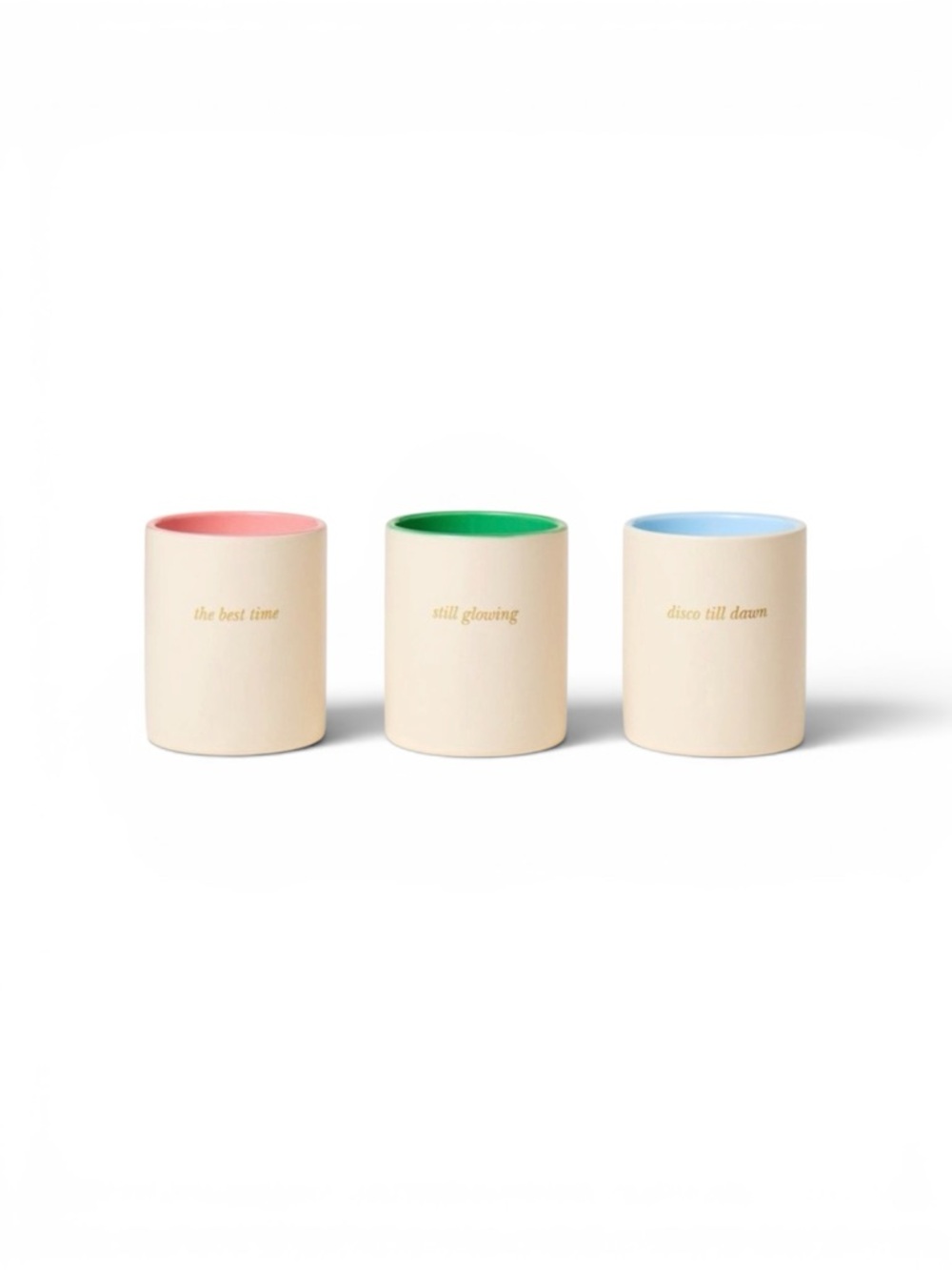 Kate Spade x Target 3-Count Ceramic Jar Candle Gift Set